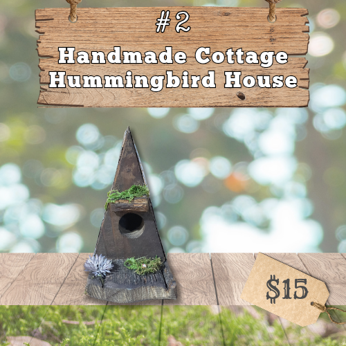 Handmade Hummingbird House